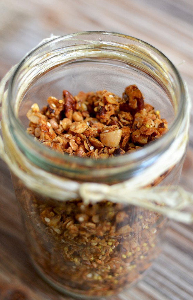 Granola aux 5 noix - Tendance Food