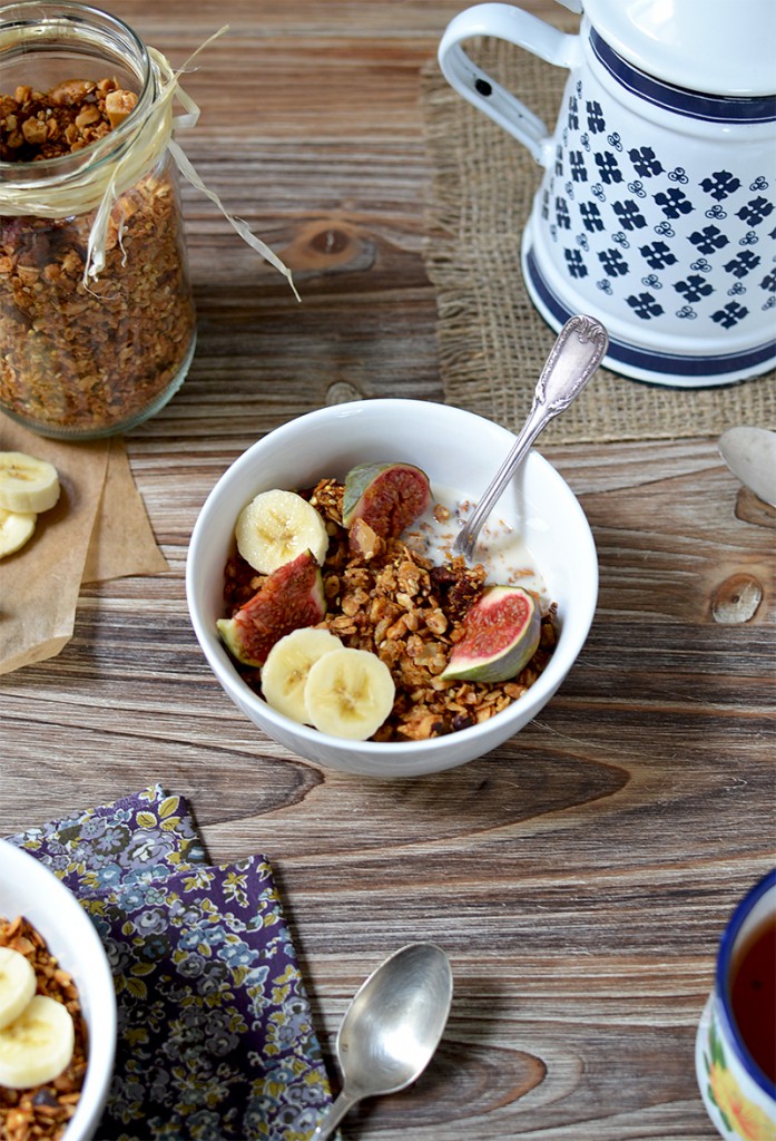 Granola aux 5 noix - Tendance Food