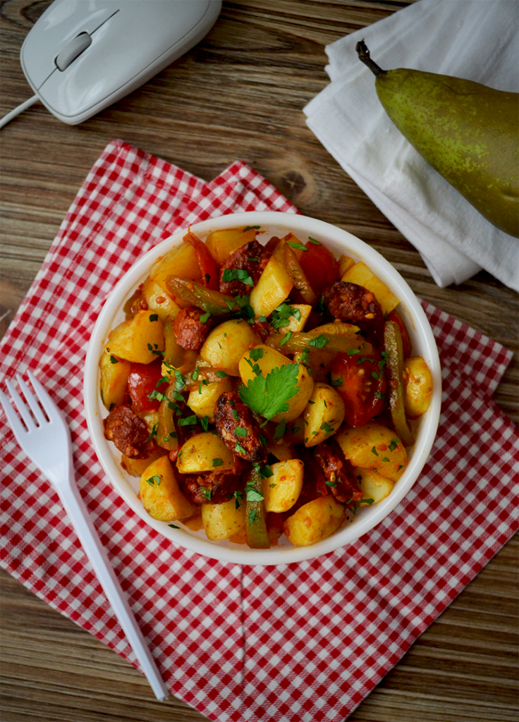 Salade de pommes de terre au chorizo © Tendance Food