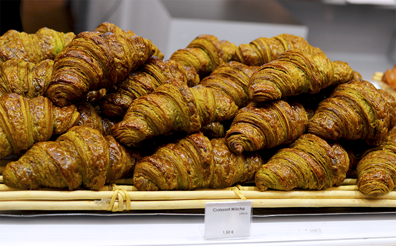 Croissants au thé vert - Sadaharu Aoki- Salon du Chocolat 2015 ©TendanceFood.com