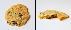 Cookie Choco Blanc et Cranberries - La Fabrique