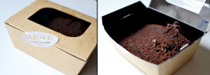 Cake au chocolat dans son emballage - NoGlu