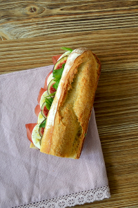 Sandwich figues et mozzarella