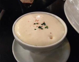 Le fameux cappuccino de pomme de terre - Bistrot Les Affranchis © Tendance Food