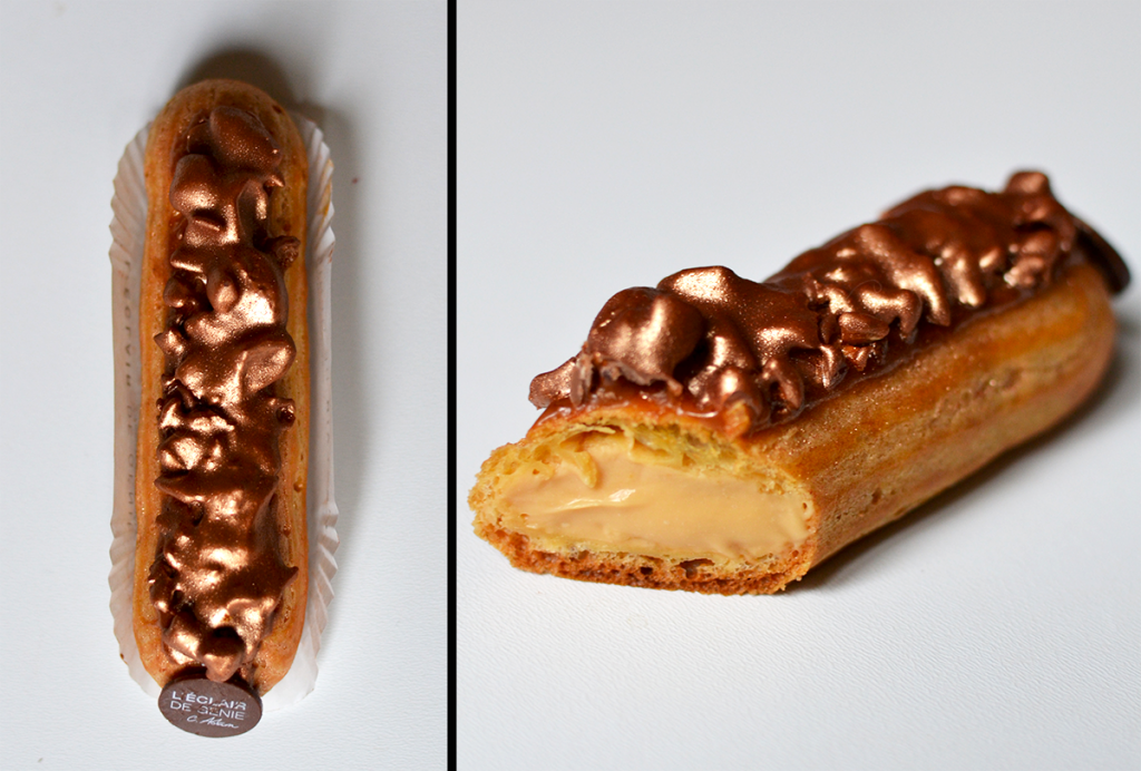 Éclair Chouchou caramel  - L’Éclair de Génie © tendancefood.com