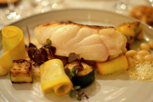 Pavé de lieu jaune - Restaurant Coretta