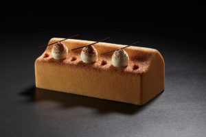 Bûche Cappuccino 2014 - La Pâtisserie Cyril Lignac