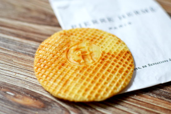 Gaufre fourrée Infiniment Vanille - Pierre Hermé © Tendance Food