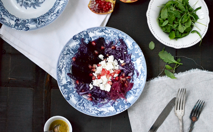 Salade pourpre © Tendance Food