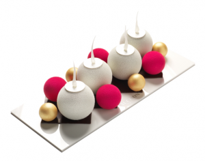Bûche "Eclat de lumière" 2014 - Fauchon