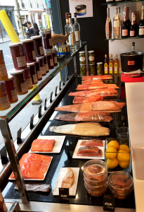 Boutique Autour du Saumon - 60, rue François Miron 75004 Paris © Tendance Food