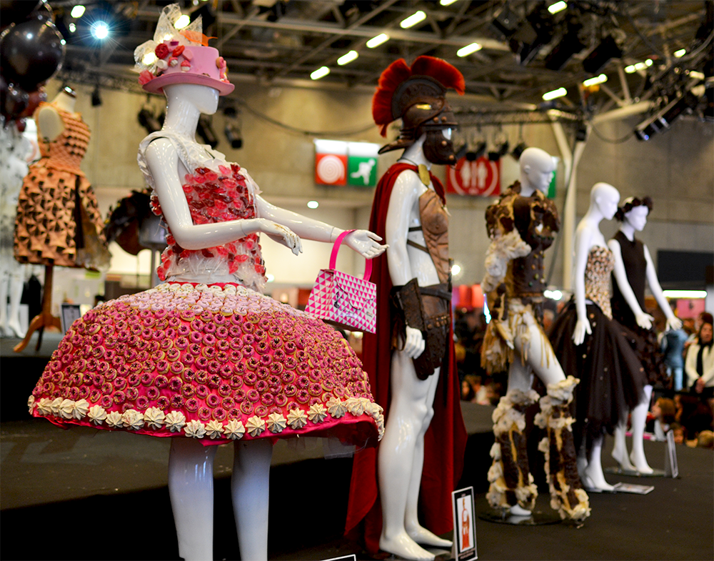 Robes en chocolat - Salon du Chocolat 2014 © Tendance Food