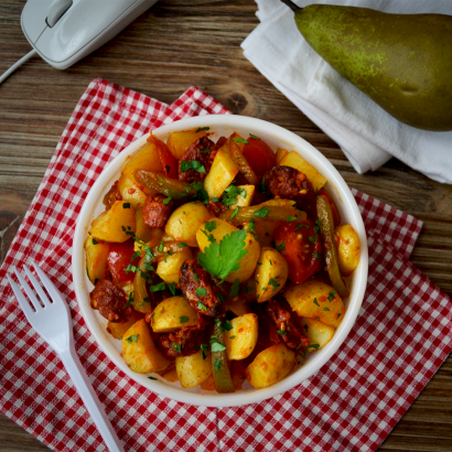 Salade de pommes de terre au chorizo © Tendance Food