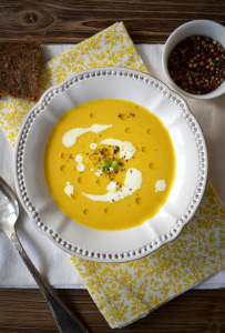 Soupe carotte coco curry © Tendance Food