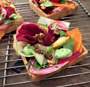 Tarte blanche aux légumes de saison - Tarte Kluger © Tendance Food