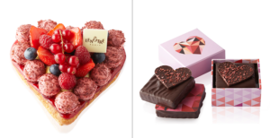 Amour de Saint Honoré et boîte de chocolats Love Story - Saint Valentin 2015 - Lenôtre ©T.Dhellemmes