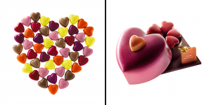Cœurs en chocolat et Cache-Cœur - Saint Valentin 2015 - Pierre Marcolini