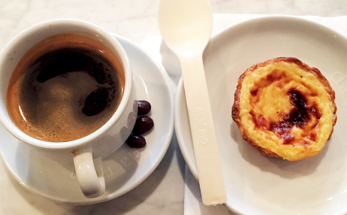 Café et Pastel de nata - Il Caffé Da Rosa ©TendanceFood.com