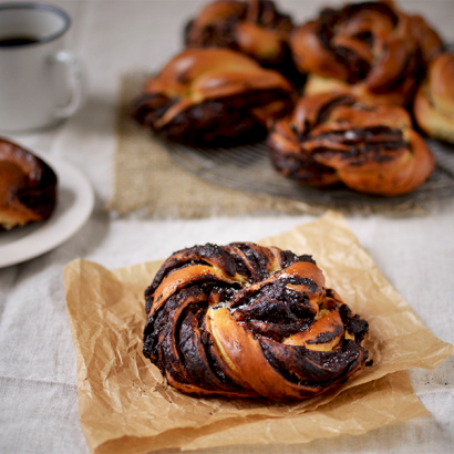 Brioches chocolat et noix © Tendance Food