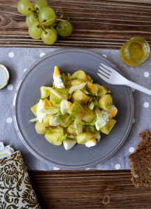 Lunch box : Salade de pommes de terre au fenouil, sauce au citron © Tendance Food