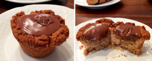 Peanut butter et Nutella Cup - Sugarplum Cake Shop - ©TendanceFood.com