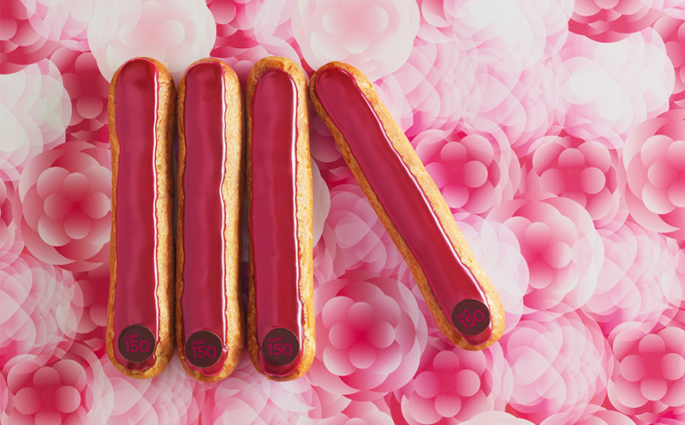 Eclairs chocolat-framboise - Printemps / La Maison du Chocolat ©Caroline Faccioli