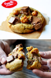Cookie "Give me more" (noisettes du Piémont caramélisées & Gianguja) - Scoop me a cookie ©TendanceFood.com