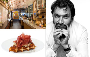 Gaufre salée selon Yves Camdeborde ©L'Avant-Comptoir