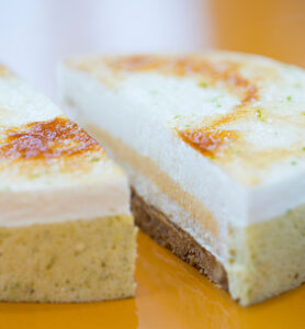 Bavarois Verveine Citron vert ©La Pâtisserie des Rêves