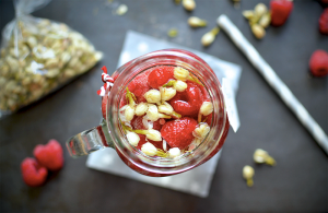 Eau de framboises et jasmin ©TendanceFood.com
