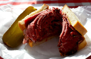 Sandwich au boeuf fumé - Schwartz's - Montréal ©TendanceFood.com