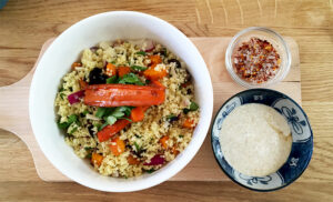 Salade de couscous - Café Oberkampf ©TendanceFood.com