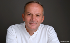Le chef Christian Le Squer ©Gilles Dacquin / Le Cinq Restaurant