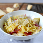 Linguine artichauts coppa ©TendanceFood.com
