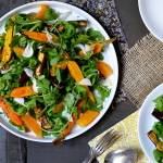Salade de carottes et d’aubergines rôties ©TendanceFood.com