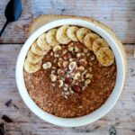 Overnight porridge chocolat noisettes ©TendanceFood.com