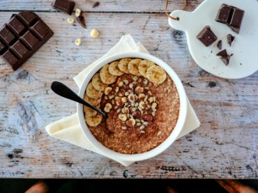 Overnight porridge chocolat noisettes ©TendanceFood.com