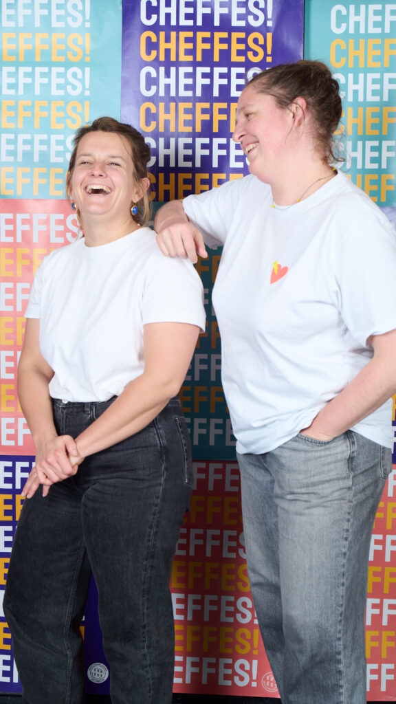 Raphaëlle Orliange et Chloé Charles ©MORGANE POULIQUEN