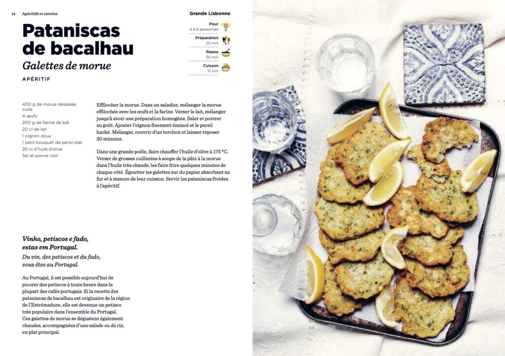 Portugal, 55 recettes portugaises et quotidiennes de Mireille Sanchez, photographies ©Emanuela Cino, Éditions de La Martinière, 2025.