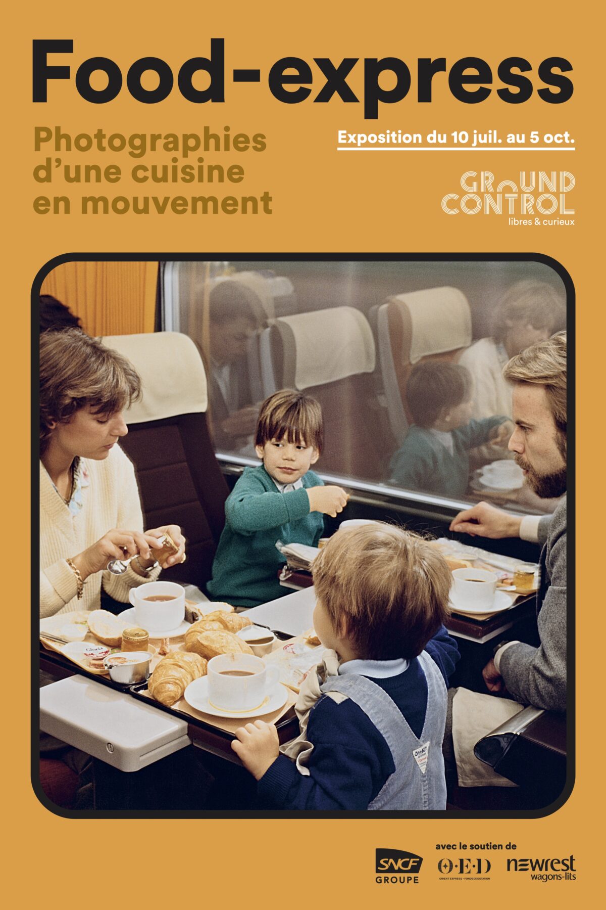 Affiche - Exposition Food-express ©Ground Control