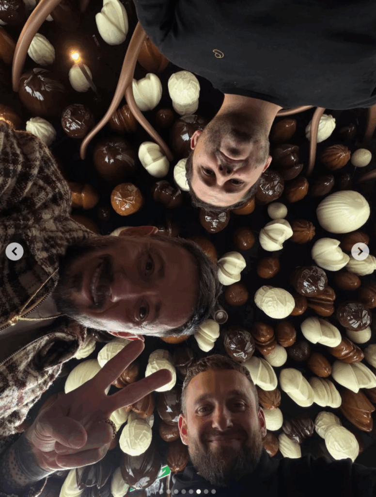 ©Cédric et la chocolaterie Capture écran Instagram @cedric.et.la.chocolaterie @cedricgrolet