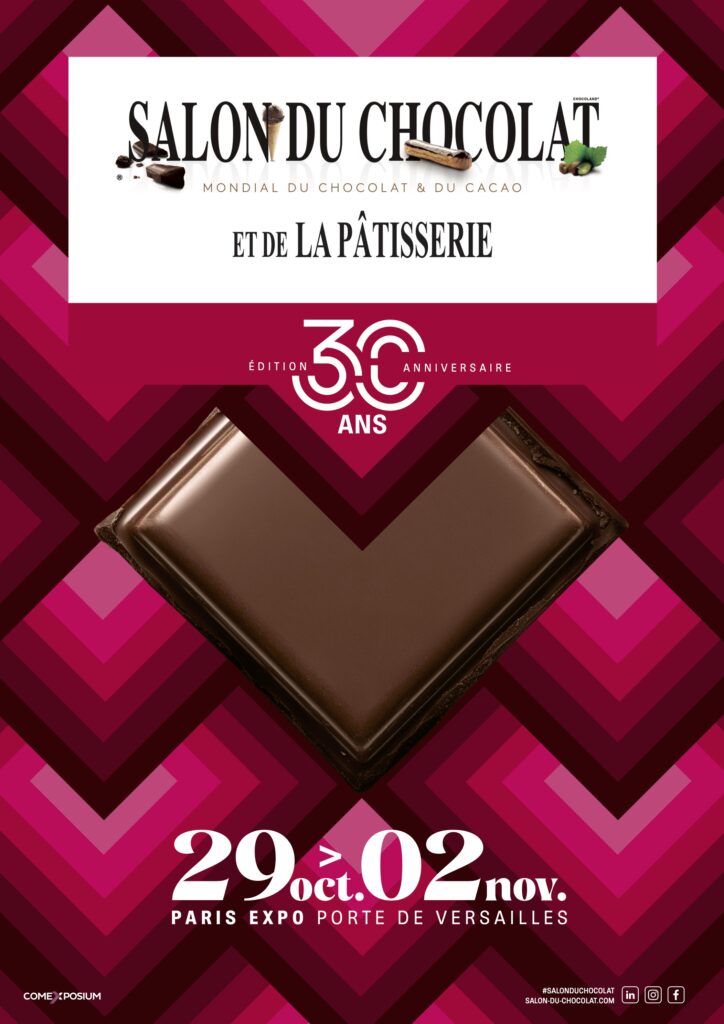 affiche Salon du chocolat 2025