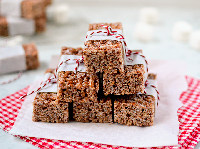Carrés de riz soufflés ©TendanceFood.com