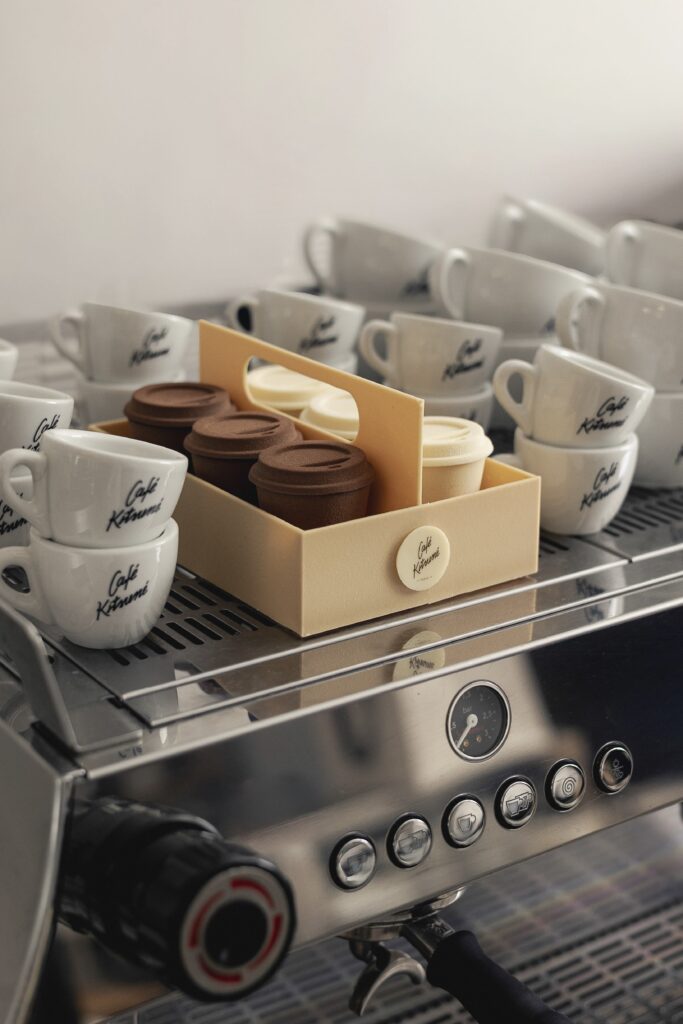 Bûche de noel 2025 - ©Café Kitsuné