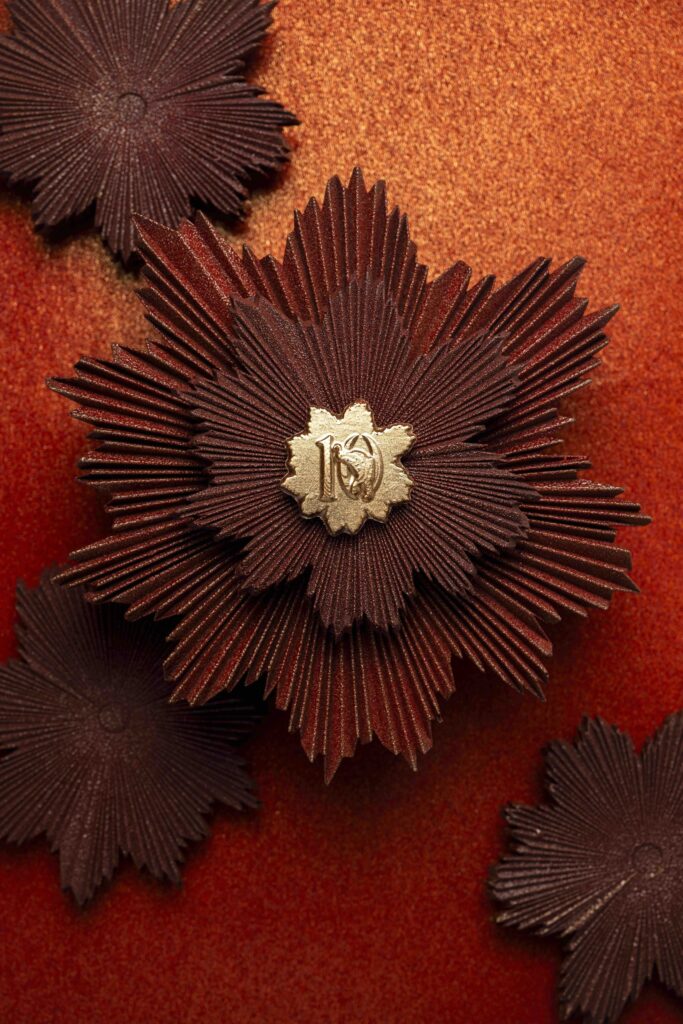 Bûche 2025 La Réserve Paris ©Geraldine Martens