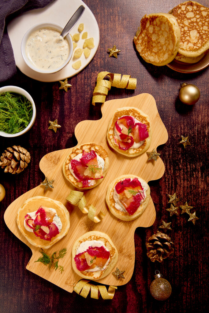 Gravlax de truite à la betterave ©Mélanie Denizot