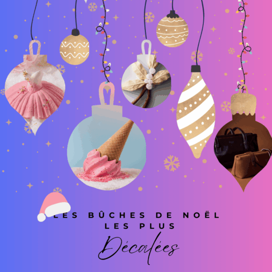 Bûches de noel 2025 décalées - tendancefood.com