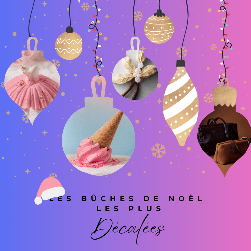 Bûches de noel 2025 décalées - tendancefood.com